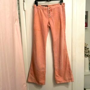 JPG Jeans, Pink Corduroy, Flare, Size 28